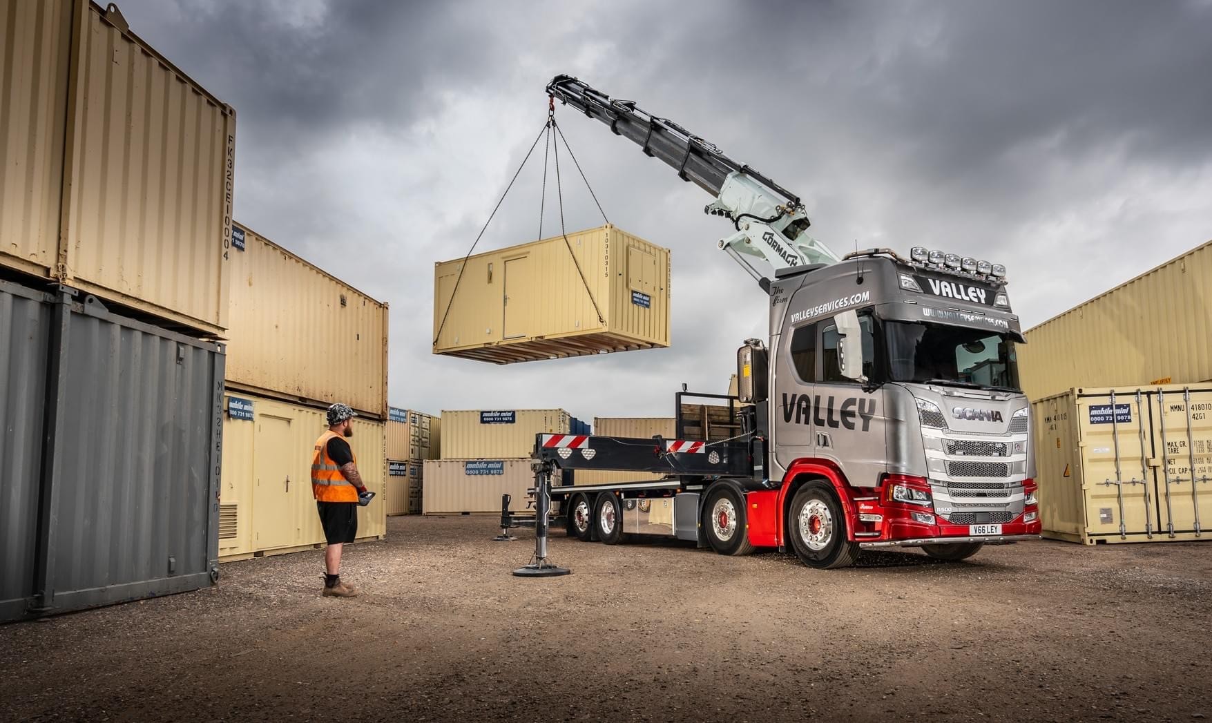 Rigid Hiab Crane Vehicles